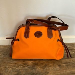 Orange Dooney and Bourke purse